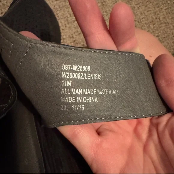 Black Perforated Sandals - Picture 4 of 4